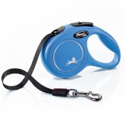 Vodítko Flexi Classic L pásek 5m/50kg modrá new