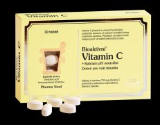 Bioaktivní Vitamin C+Kalcium pH neutrální 30 tablet