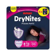DryNites natahovací kalhotky pro dívky 8-13 roků JUMBO BOX 13x4