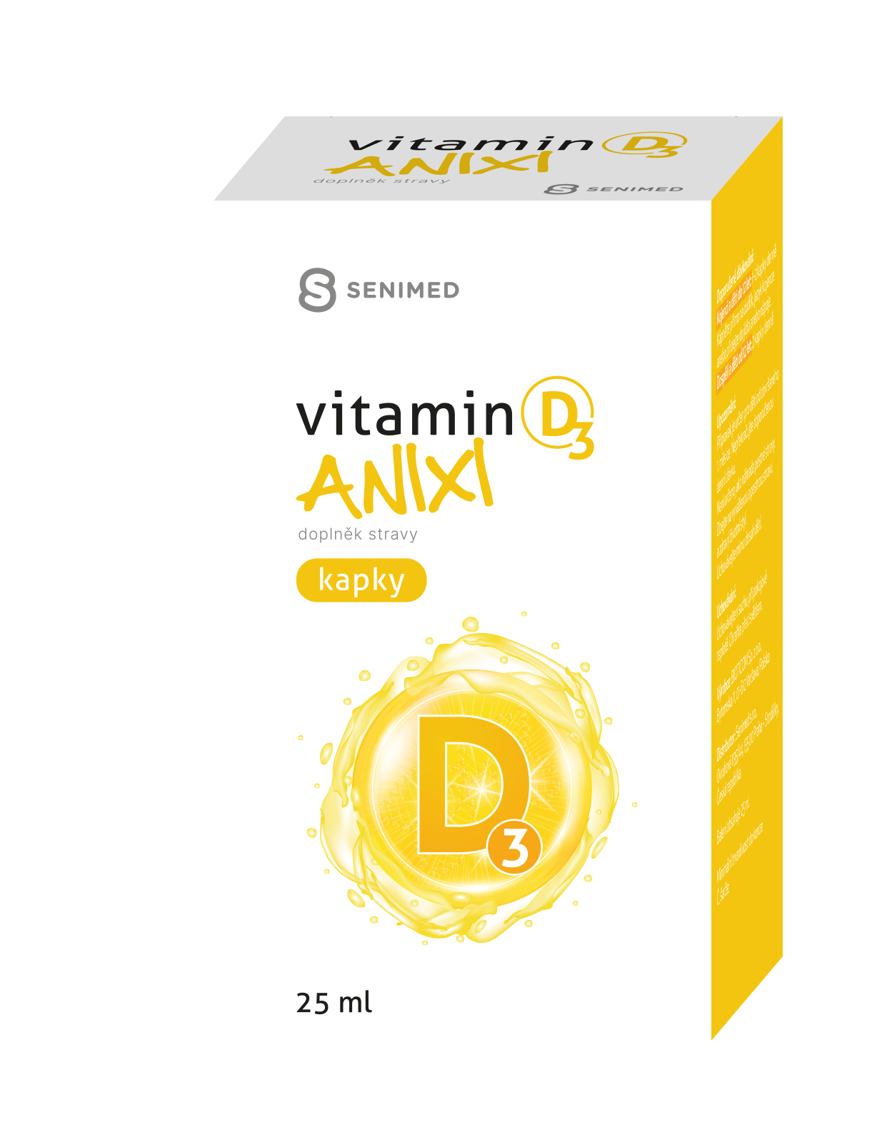Anixi vitamin D3 kapky 25ml
