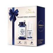 CLINICAL Magnesium Chelát B6 + Melatonin spray 1+1 – dárková sada