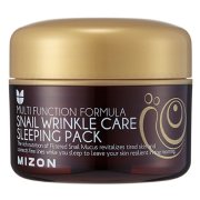 MIZON Regenerační noční pleťová maska s filtrátem hlemýždího sekretu 50% pro omlazení a výživu pleti 80 ml