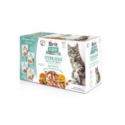 BRIT Care Fillets in Gravy Sterilized Flavour Box pro kočky 12 x 85 g