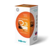 Biomin Vitamín D3 PREMIUM+ 2000 I.U. 60 tobolek