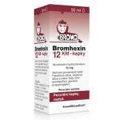 BROMHEXIN 12 Kapky 12mg/ml roztok 50 ml