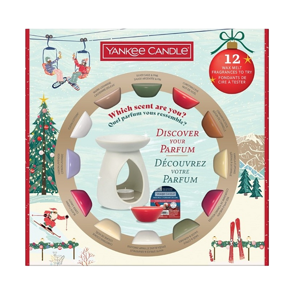 Yankee Candle Aromalampa a vonné vosky dárková sada