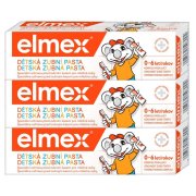 ELMEX Kids Dětská zubní pasta pro děti od prvního zoubku do 6ti let 3 x 50ml