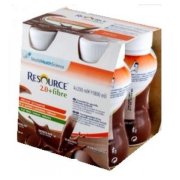 Resource 2.0kcal Fibre Čokoládový por.sol.4x200ml