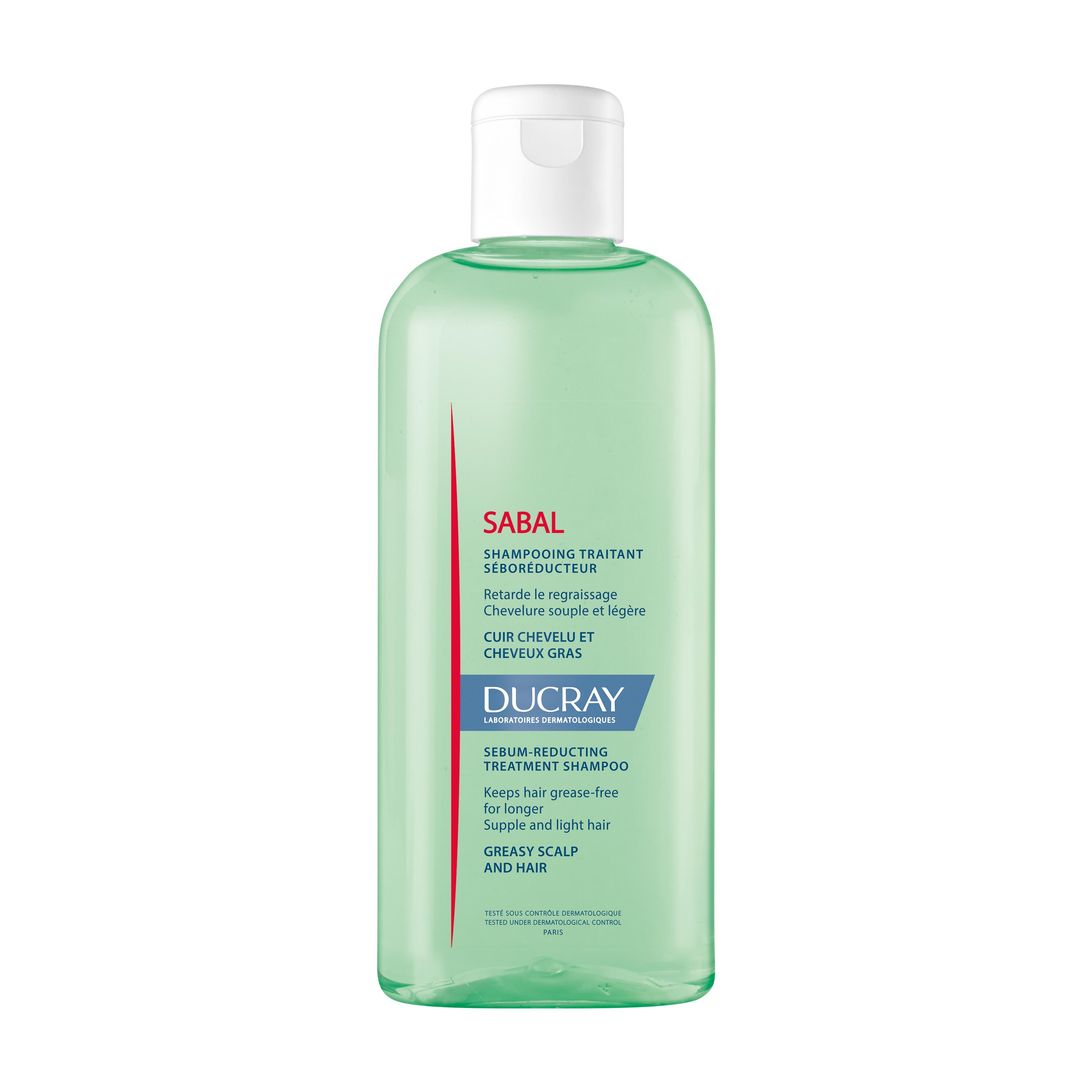 DUCRAY Sabal Šampon regulující tvorbu mazu 200ml