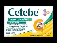 Cetebe ImunActiv HERBA +Bylinné extrakty 30 tablet