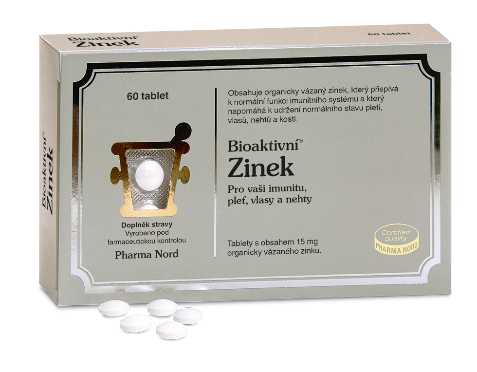 Bioaktivní Zinek 60 tablet