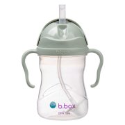 B.BOX Hrneček s brčkem - zelený 240 ml