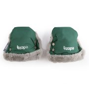 Zopa Zimní rukavice Fluffy, Zelená 4
