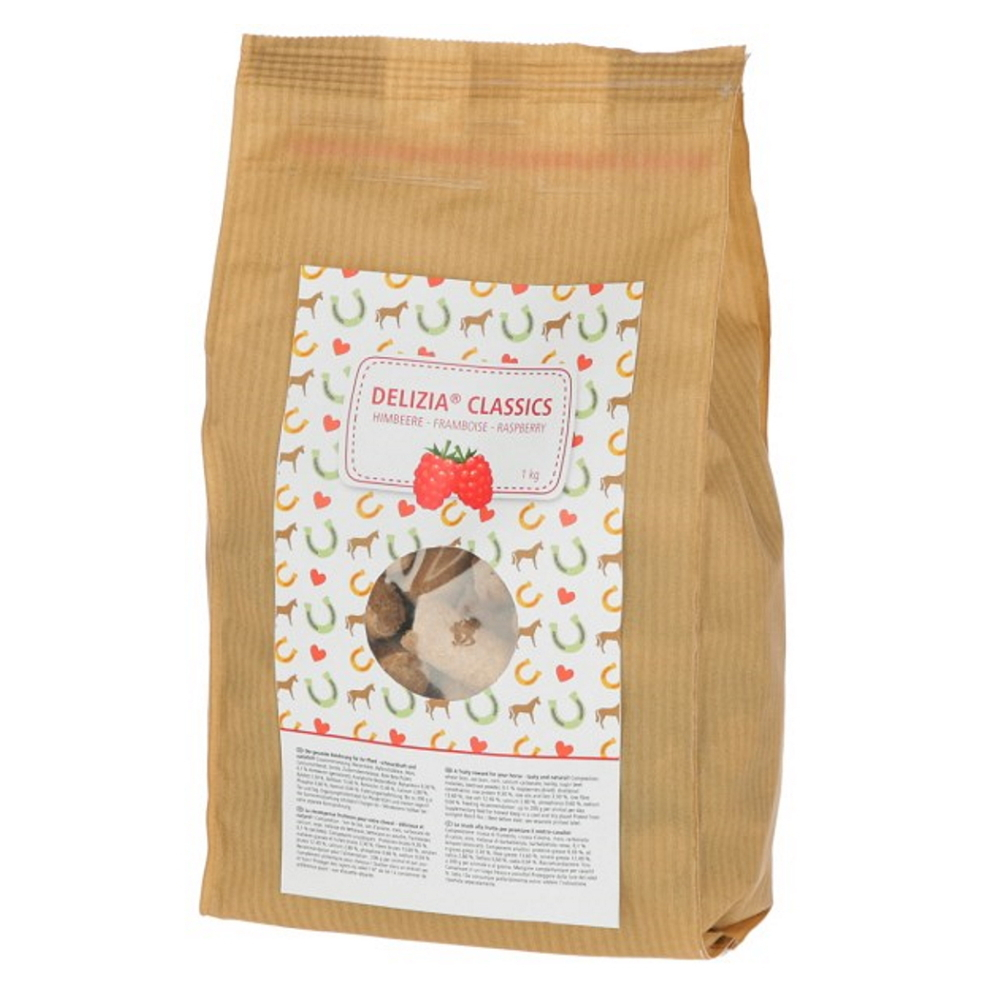 DELIZIA Pochoutka pro koně malina 1 kg
