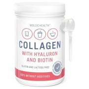 WOLDOHEALTH Kolagen s kyselinou hyaluronovou 500 gramů
