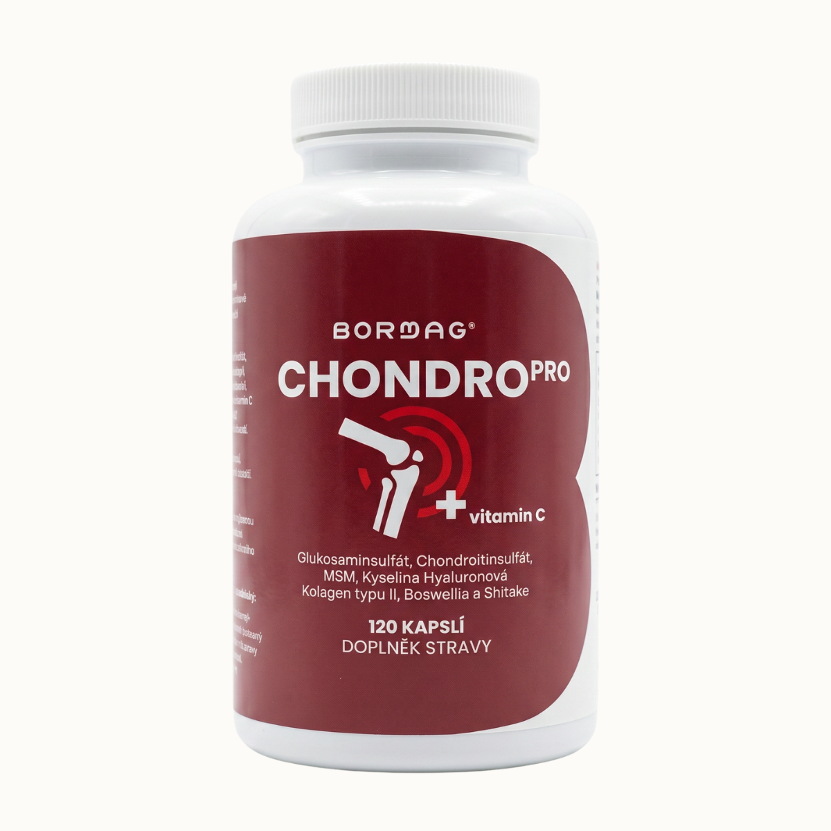 BORMAG ChondroPro komplex se shiitake a boswellií 120 kapslí
