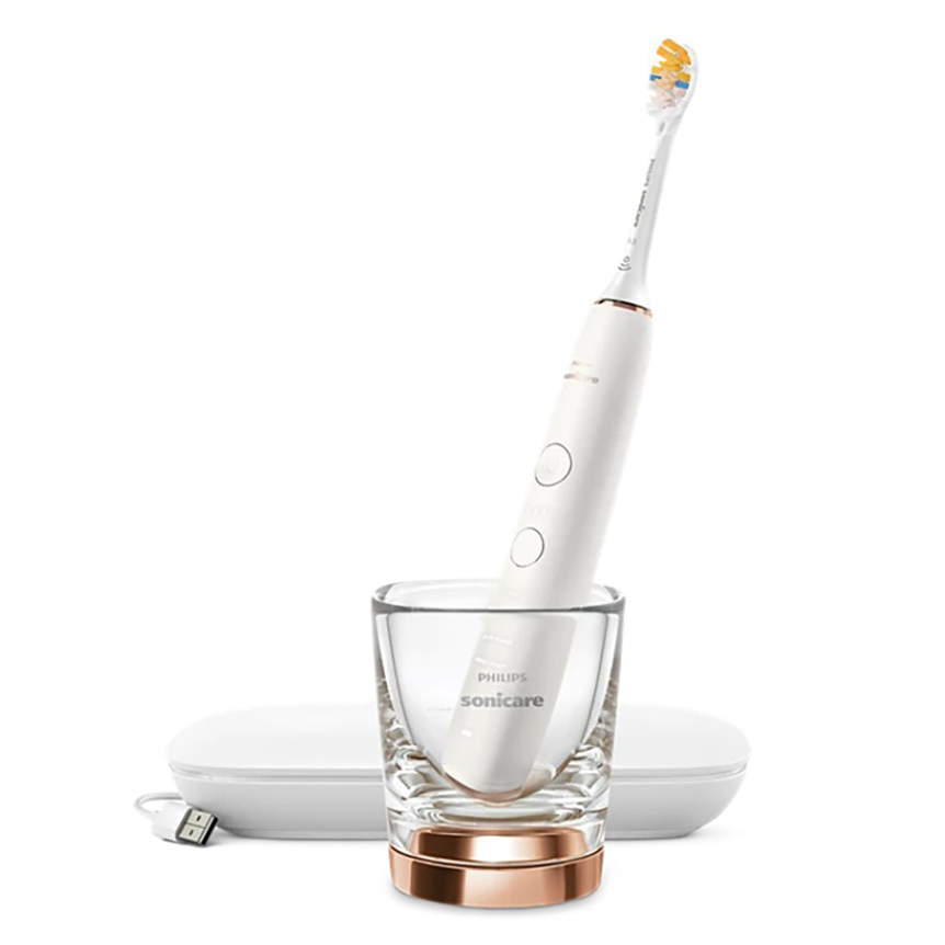 PHILIPS SONICARE DiamondClean NG rose gold sonický kartáček HX9911/23