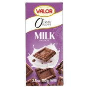 VALOR Mléčná čokoláda se sladidly bez přídavku cukrů 100 g