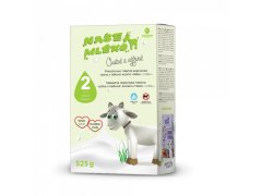 NAŠE MLÉKO 2 pokr.výživa z kozího mléka 6-12m 525g