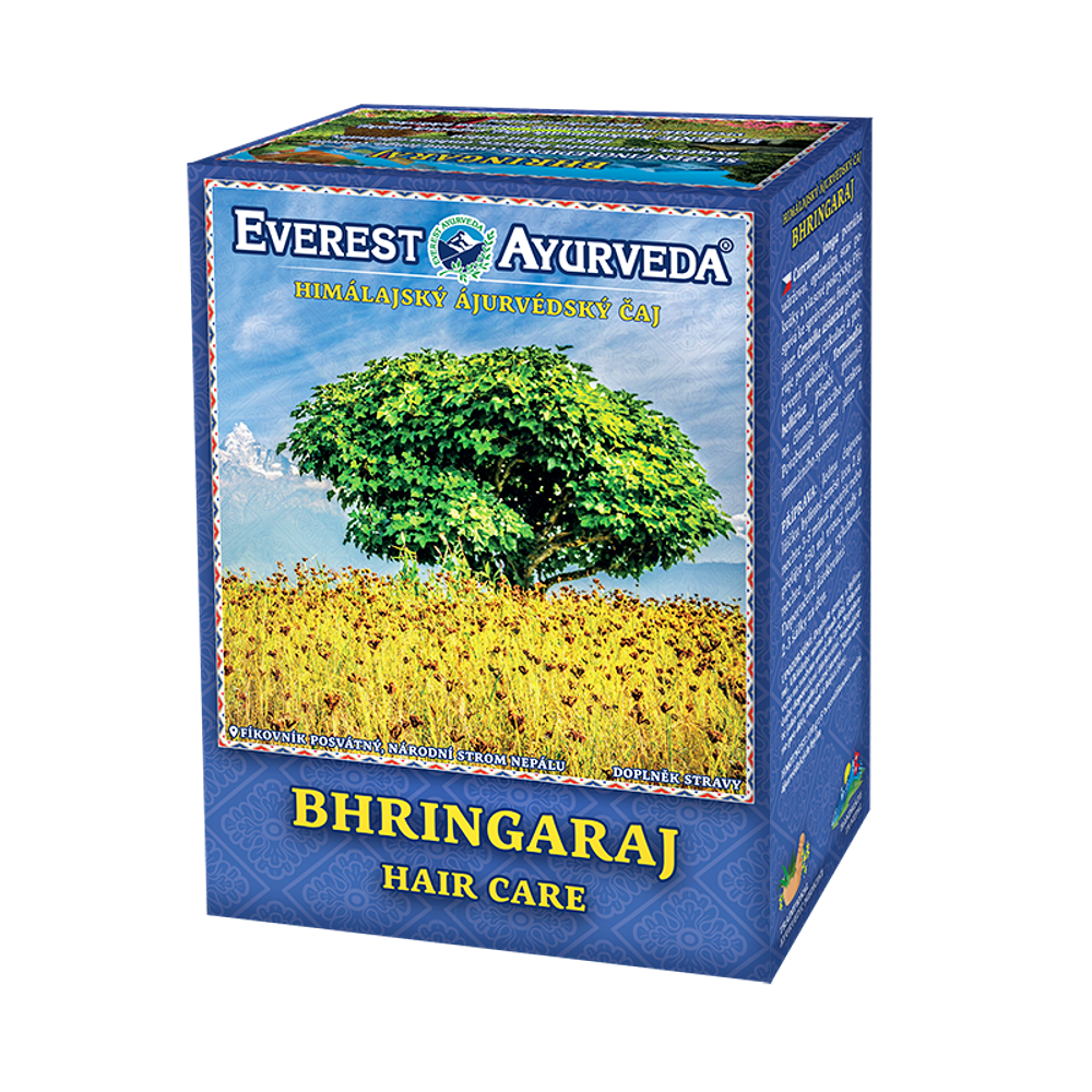 EVEREST AYURVEDA Bhringaraj péče o vlasy sypaný čaj 100 g