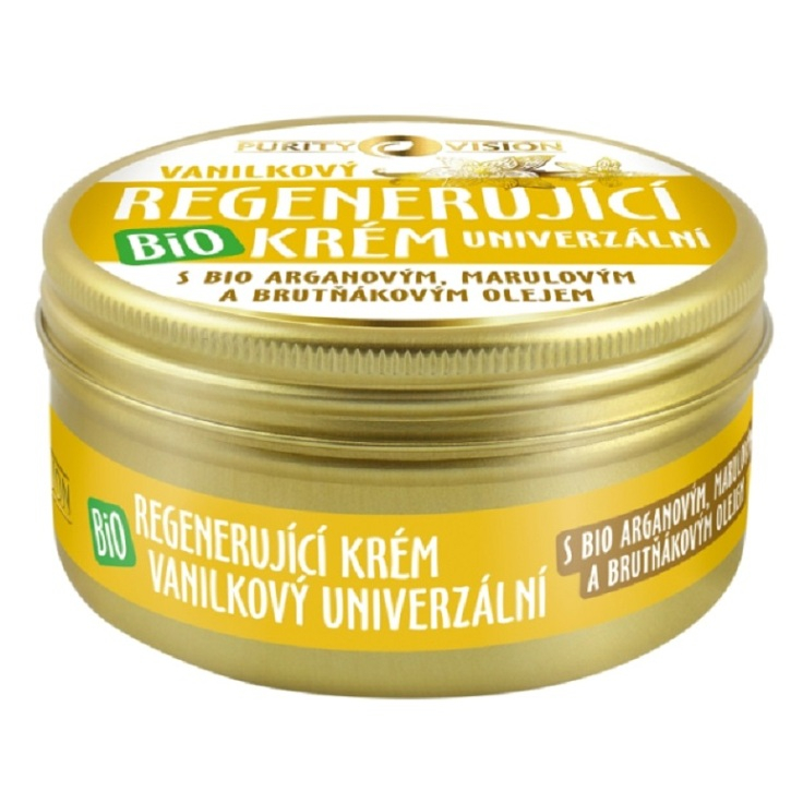 PURITY VISION Bio Vanilkový Regenerující krém univerzální 70 ml