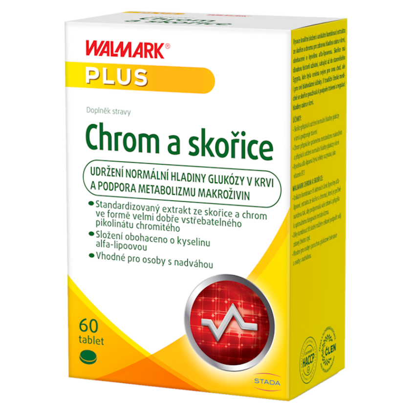 Walmark Chrom a skořice tbl.60