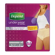 Depend Maximum pro ženy XL natahovací kalhotky vyšší pas 9 ks