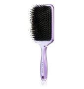BrushArt Hair Plochý kartáč s kančími štětinami 1 ks Metallic Lilac