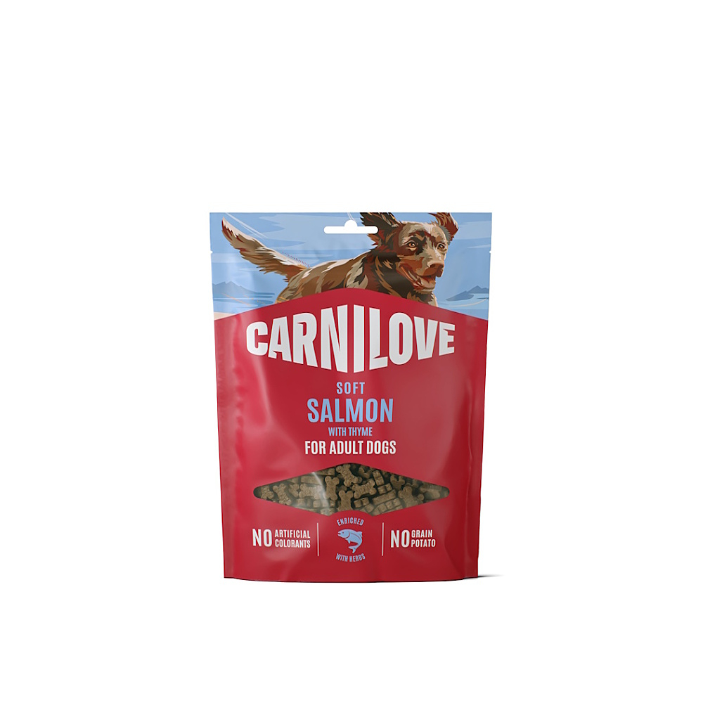 Carnilove Dog Soft Snack Salmon Thyme Small Bite 200g