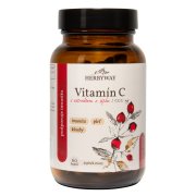 Herbyway Vitamín C s extraktem z šípku 1 000 mg 60 kapslí
