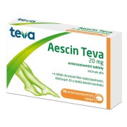 Aescin Teva, 20 mg, 90 enterosolventních tablet