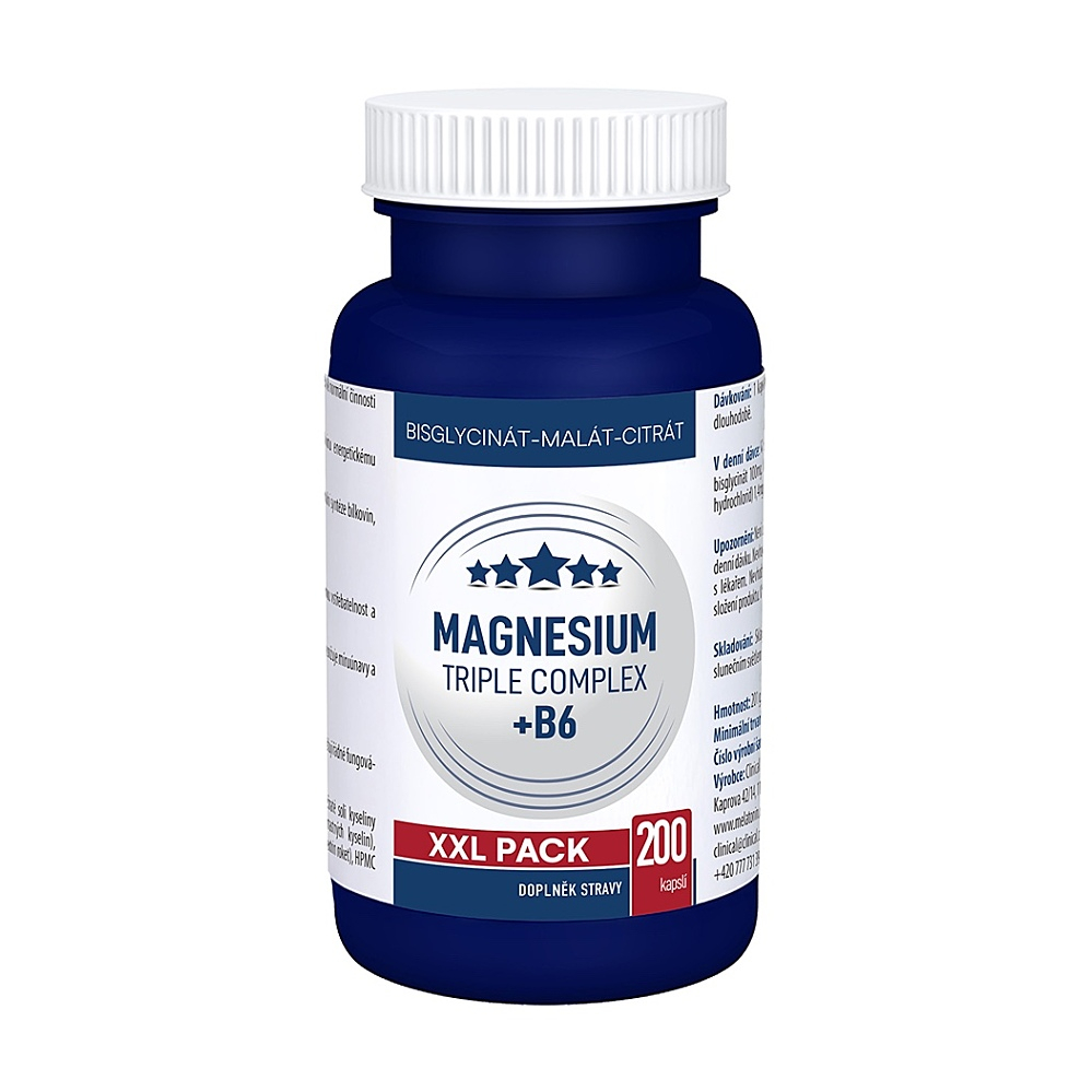 Magnesium Triple Complex + B6 cps.200