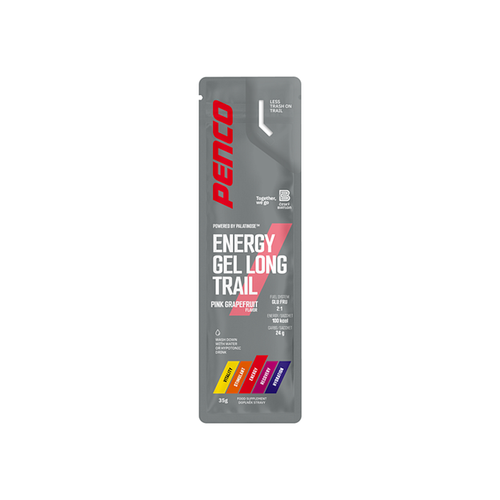 Penco Energy gel Long Trail růžový grep 35 g