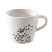 VILLEROY & BOCH Šálek na espresso z kolekce MANUFACTURE ROCK BLANC - MICKEY MOUSE 60 ml