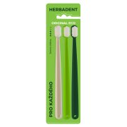 HERBADENT ORIGINAL ECO zubní kartáček jemný 3ks