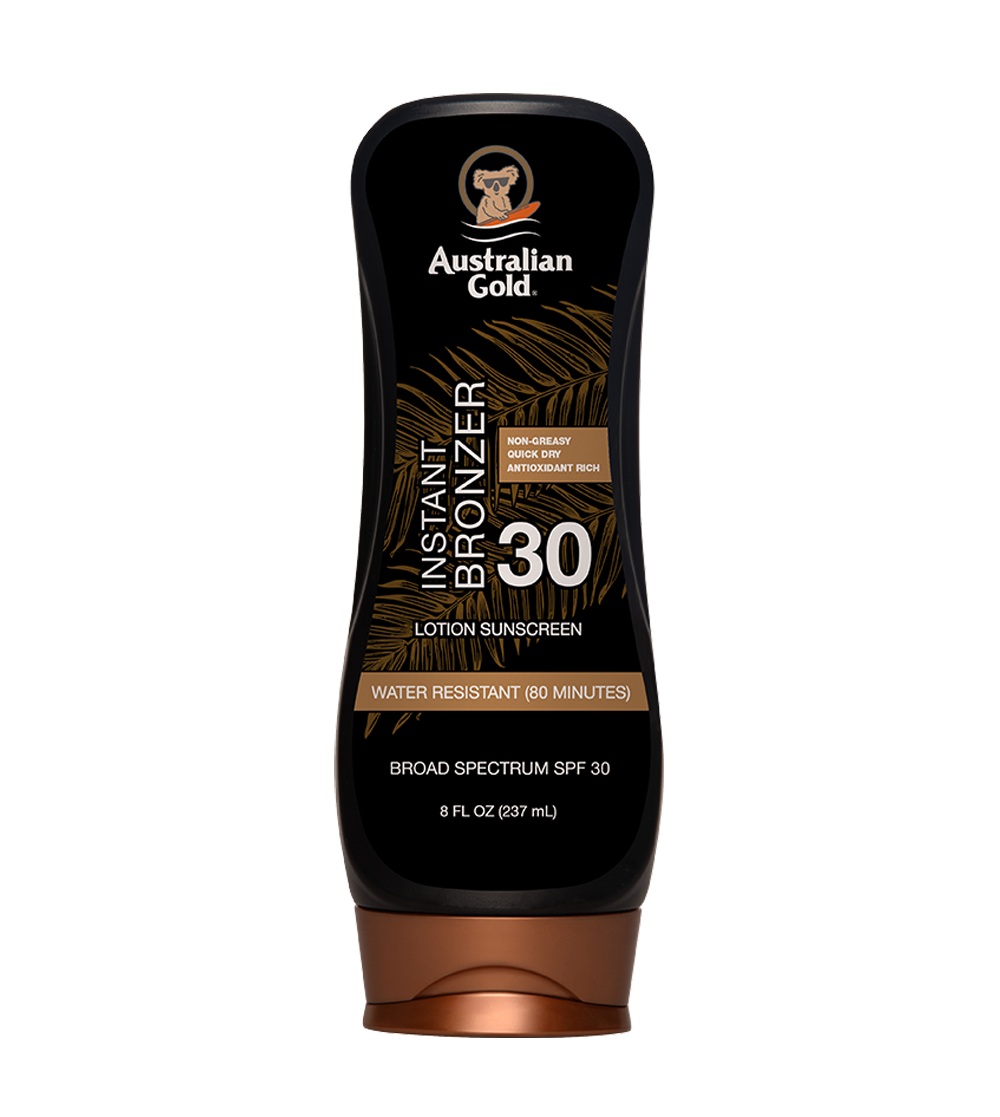Australian Gold SPF 30 Lotion Bronzer opalovací krém s bronzerem 237 ml