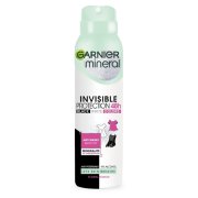 GARNIER Mineral Quick Dry Invisible Black White Colors antiperspirant ve spreji 150 ml