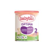 Babybio Optima 2 Pokračovací kojenecké bio mléko s probiotiky a prebiotiky 400 g