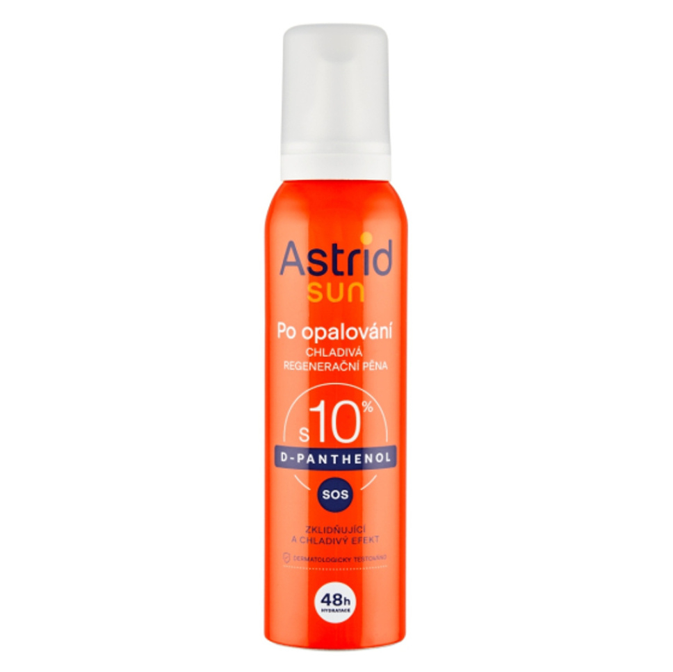 ASTRID Sun Chladivá regenerační pěna po opalování 150 ml