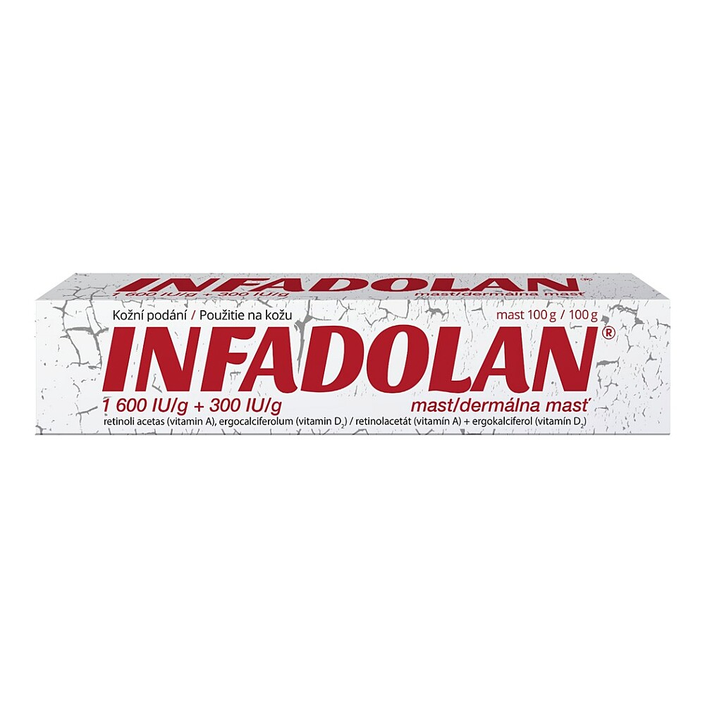 Infadolan 1600IU/g+300IU/g ung.1x100g II