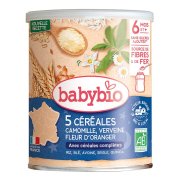 Babybio Nemléčná kaše s verbenou, pomerančovým květem a heřmánkem 220 g