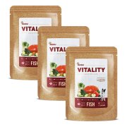 Akinu VITALITY na cesty rybí pro psy 3 x 300 g