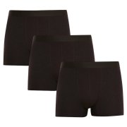 Nedeto 3PACK pánské boxerky černé (3NB001) L