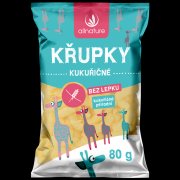 Allnature Kukuřičné křupky 80g