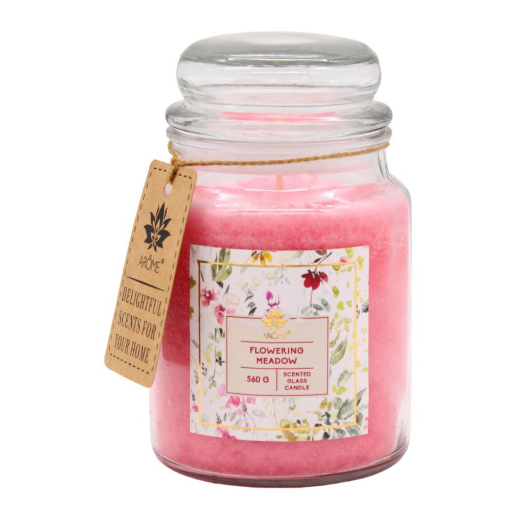 ARÔME Vonná svíčka Flowering Meadow 560 g