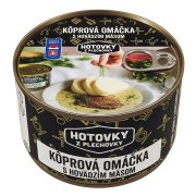 HOTOVKY Z PLECHOVKY Koprová omáčka s hovězím masem  3 porce