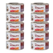 Akinu VITALITY Tuňák & krevety konzerva pro kočky 10 x 70 g