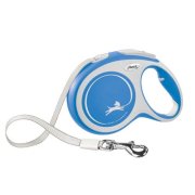 Vodítko Flexi Comfort L pásek 8m/50kg modrá new