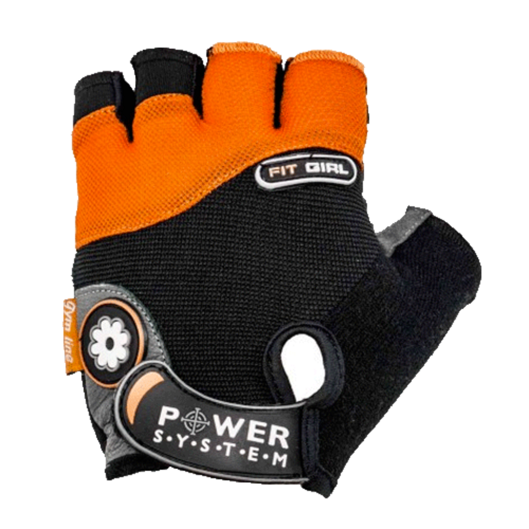 Power System Rukavice FIT GIRL PS-2900 oranžové - XL