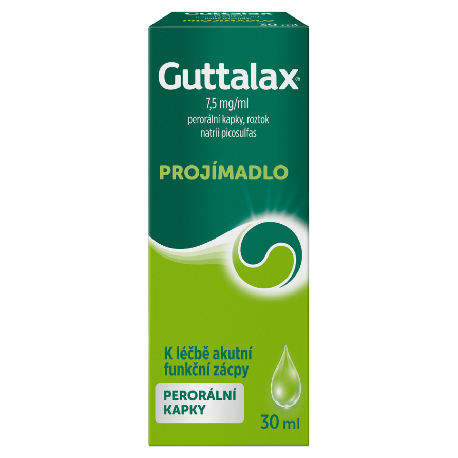 Guttalax 7.5mg/ml, 30ml perorální kapky